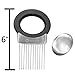 Onion Holder, Overscore Products Stainless Steel Vegetable Holder, Odor Remover