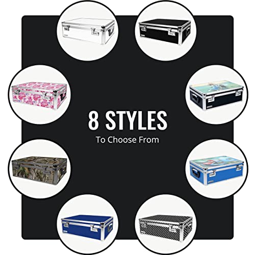 Vaultz Storage Lock Box 6.5 x 23 x 13.5 Inch Secure Dorm Storage