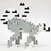Nanoblock Ring-Tailed Lemur Building Kit
