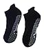 Grip Socks for Barre/Fitness/Home/Being Awesome (Medium)