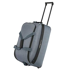 Lavie Sport Polyester 63.5 cms Dark Grey Travel Duffle (BDGA222073M4)