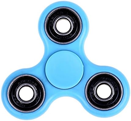 Bluesnow EDC Spinner Fidget Toy High Speed to Relieve Smoking ADHD OCD Anxiety Meditation Boring Relax and De-stress Light Blue