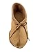 Bastien Industries Women's Maple Tan Moose Hide Leather Ballet Earthing Moccasins (7, Maple Tan)