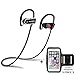 Bluetooth Headphones Wireless Headphones Running Earbuds Microphone SIRI Sport BMHNOONE Waterproof IPX7 HD Stereo Headsets for Cellphones Gym Workout(with Armband Free)