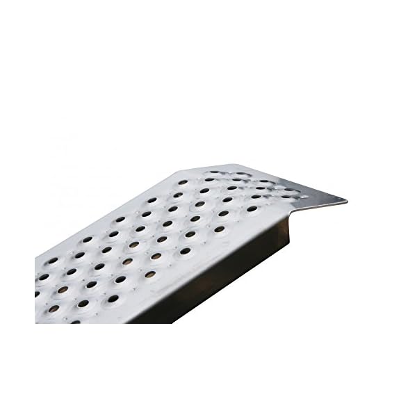 Laderampe Auffahrrampe Auffahrschiene Alu Aluminium 400KG Motorrad Rampe 150cm – Bild 4