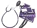 EMI #311 Purple Pediatric Aneroid Sphygmonamoneter Set Child and Infant Cuff Plus Basic Dual Head Stethoscope
