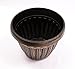 Rustic Flowerpot 10 Planter for Garden Patio Office Ornaments Home Decor Long Lasting Reusable Light Weight (Gold-S)