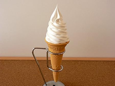 Amazon Co Jp 食品サンプル屋 食品サンプル ソフトクリーム バニラ スイーツ デザート パフェ ソフトクリーム 02p03dec16 ホーム キッチン
