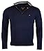 Tommy Hilfiger Mens Half-Zip Mock Neck Cardigan Sweater