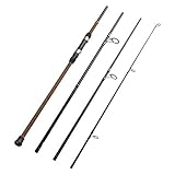 Fiblink Surf Spinning Fishing Rod 4-Piece Graphite Travel Fishing Rod (9-Feet & 10-Feet)