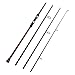 Fiblink Surf Spinning Fishing Rod 4-Piece Graphite Travel Fishing Rod (9-Feet & 10-Feet)