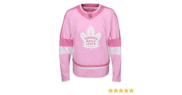 pink leafs jersey