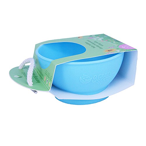 green sprouts Learning Bowl, Aqua