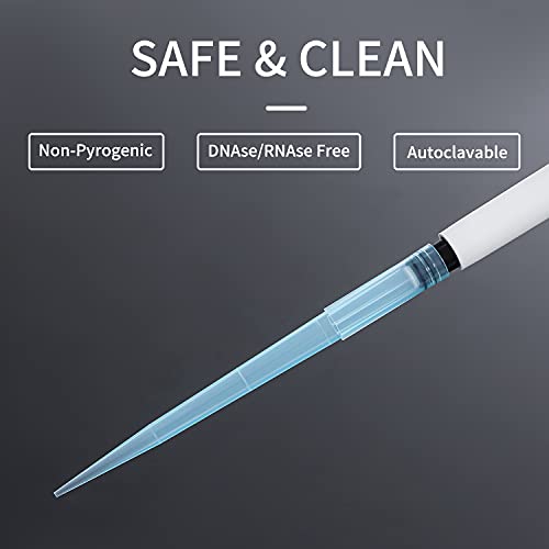 Four E's Scientific 1000ul Pipette Tips Pipettor Tube Pipettor Tips Blue Long Universal Pipette