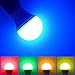 Sendida Color Changing Light Bulb - E26 E27 RGB Remote Control Lighting Bulb for Decor Mood Lamp - 15W
