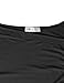 H2H Womens Long Sleeve Comfy Loose Fit Long Top Tee with Button Details Black US 2XL/Asia 2XL (CWTTL0175)