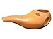 Sattvic Path Ergonomically Designed Hand-made Ceramic Neti Pot, Clay Brown
