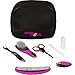Baby Grooming Kit - 7 Piece Healthcare Set – Black and Purple Unisex Color Toiletries