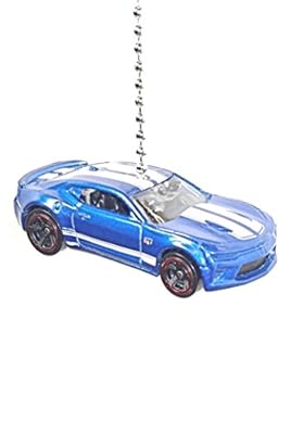 Hot Wheels 2016 Chevy Camaro SS Forza Blue FAN PULL CHAIN PULL