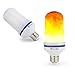 Mei-Max MOOD SETTING FLAME EFFECT LED BULB – Entry, Patio, Porch Light, Indoor Outdoor Realistic Flame LED Decorative Lights - Unbreakable Dancing Fire Light Bulb with Lamp Base