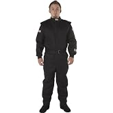 G-FORCE Racing Gear G-Force 4525XLGBK GF 525 Black X-Large Multi-Layer Racing Suit
