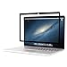 TOP CASE Anti-Glare Bubble Free LCD Screen Protector with Black Frame Compatible MacBook Pro 13