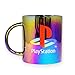 JUST FUNKY Official PlayStation Coffee Mug, Electroplated Finish,16 oz - Official Licensed Product