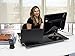 Koozam Standing Desk with Anti Fatigue Mat, Height - Adjustable Desk - Standup Workstation - Largest Surface 32 inches Wide, Convert Any Desk to Sit Stand up, Comes Fully Assembled, Office