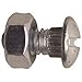 NATIONAL/SPECTRUM BRANDS HHI N280-875 Ribb Neck Bolt/Nut, 12-Pack
