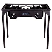 Stansport 2 Burner Cast Iron Stove with Stand