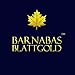 Barnabas Blattgold Edible Gold Leaf 24K - Cake Decorations, Transfer Patent for Cupcakes - 3.1 inches, Book of 10