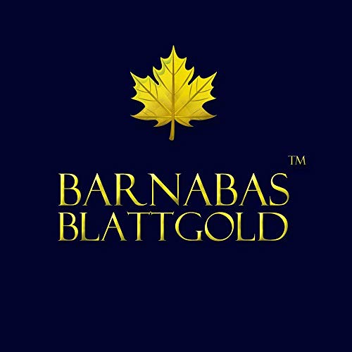Edible Genuine Gold Leaf Sheets - by Barnabas Blattgold - 3.1 inches Booklet of 10 Sheets - Transfer Patent Leaf - Thumbnail 6