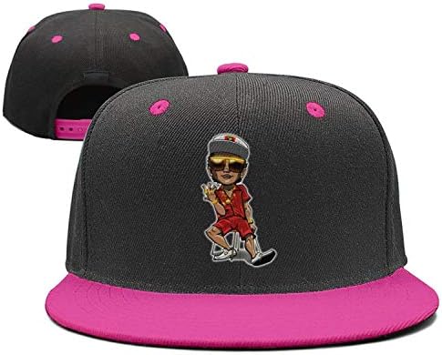 Gwende Zeno Snapback Bruno-Mars-24K-Magic-Cartoon Adjustable Trucker Baseball Cap Visor
