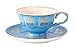 Pretty Little Teacups Cup and Saucer Set Blue and Pink in Gift Box