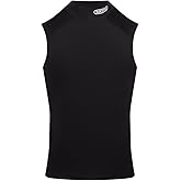 Battle Sports PRO Compression Sleeveless Mock Neck, 4 Way Stretch, Moisture Wicking for Adults