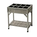 VegTrug Planter 8 Pocket Herb Garden Grey Wash