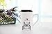Finex Totoro 10oz Coffee Mug Cup Set with Lid and Spoon (White)