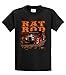 Rat Rod T-Shirt Rat Rod With Flames Forged In Time