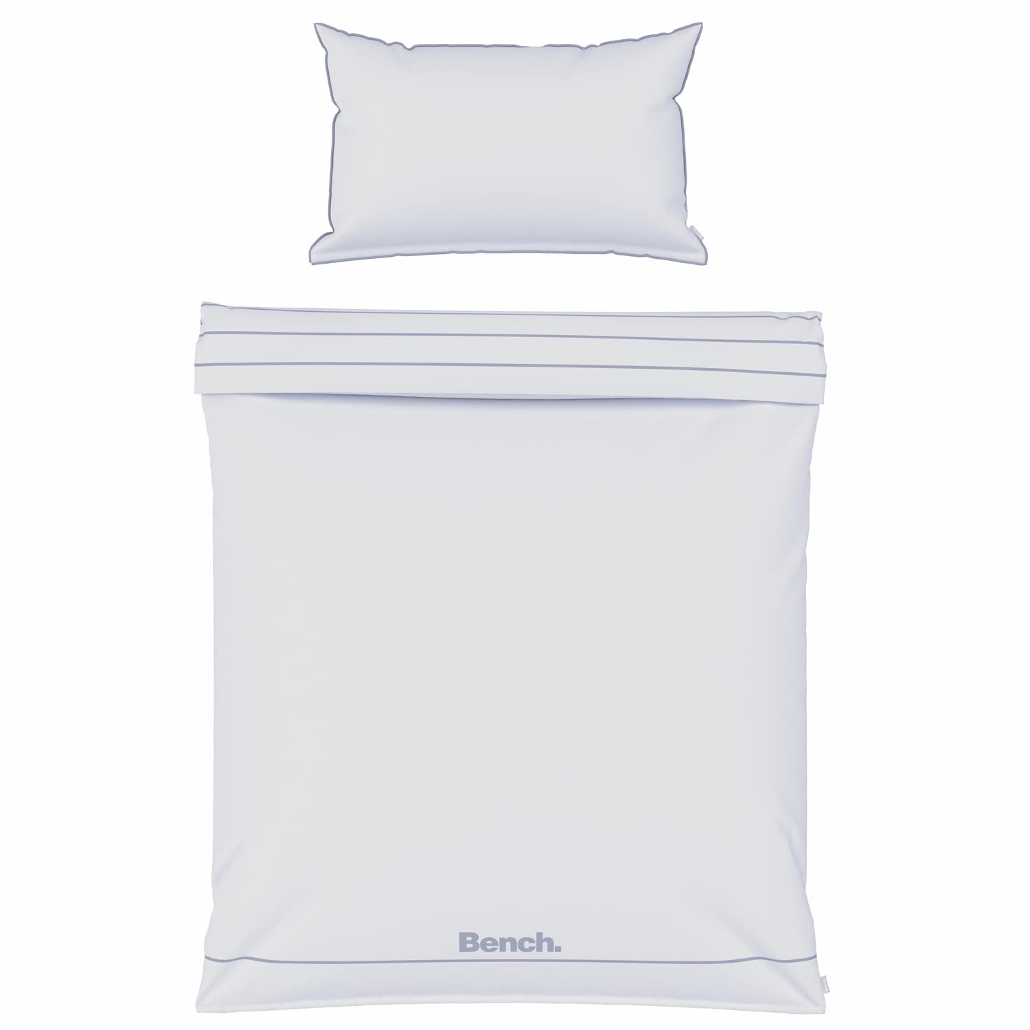 Bench Bedding Set, Calm Comfort, Made in Green, Pillowcase approx. 65 x 100 cm, Duvet cover approx. 160 x 210 cm, With easy zip, 100% Cotton-Renforcé, With Flag Label