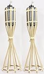 Bamboo Tabletop Tiki Torch -  (4)