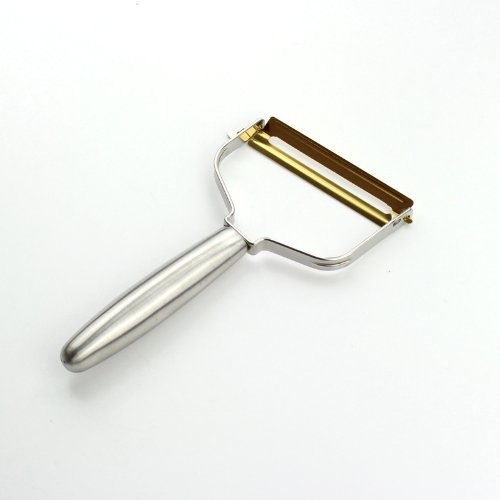 Parukinzoku Natural titanium coating wide slice peeler - Made in Japan] C-516