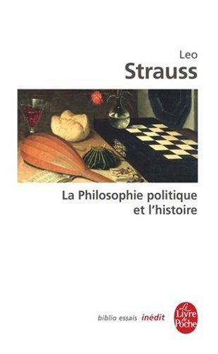 La  philosophie politique et l'histoire
