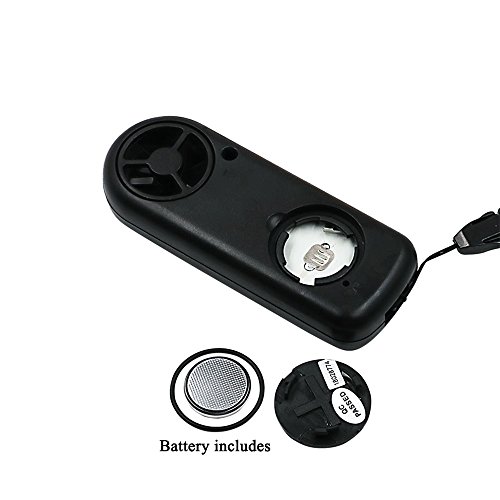 Jiusion Wind Speed Digital Anemometer LCD Handheld Wireless Hand Held Meter Gauge Air Flow Velocity Measurement Thermometer Tester for Windsurfing Kite Flying Sailing Surfing Fishing - Thumbnail 5