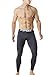 TM-YUP33-DGY_Large Tesla Men's Thermal Wintergear Compression Baselayer Pants Leggings Tights YUP33
