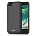 iPhone 8/7 Battery Case, Feob 6000mAh Portable Rechargeable Charger Case Extended Battery Pack for Apple iPhone 8 & iPhone 7 Protective Charging Case Ultra Slim(4.7 inch)(Black)