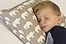 Little Sleepy Head Toddler Pillowcase 13 x 18-100% Organic Cotton & Hypoallergenic (Happy Elephants)