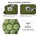 HITORHIKE Backpack Sleeping Pad Lightweight Camping Sleeping Bag Pad Ultralight & Compact & Inflatable Air Mattress Pad-Insulated Air Mat for Camp,Backpacking,Hiking,Scouts,Travel(Green)