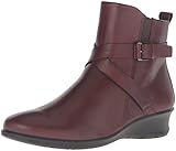 ECCO Women's Women's Felicia Ankle Buckle Boot, Mink, 39 EU/8-8.5 M US