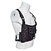Womdee Universal Radio Chest Harness, Adjustable Chest Rig Bag for Tow Way Radio Walkie Talkie