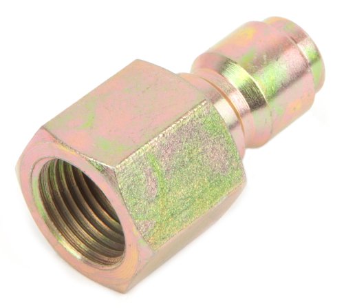 Forney 75137 Pressure Washer Accessories, Quick Coupler Plug, 3/8-Inch Female NPT, 4,200 PSI